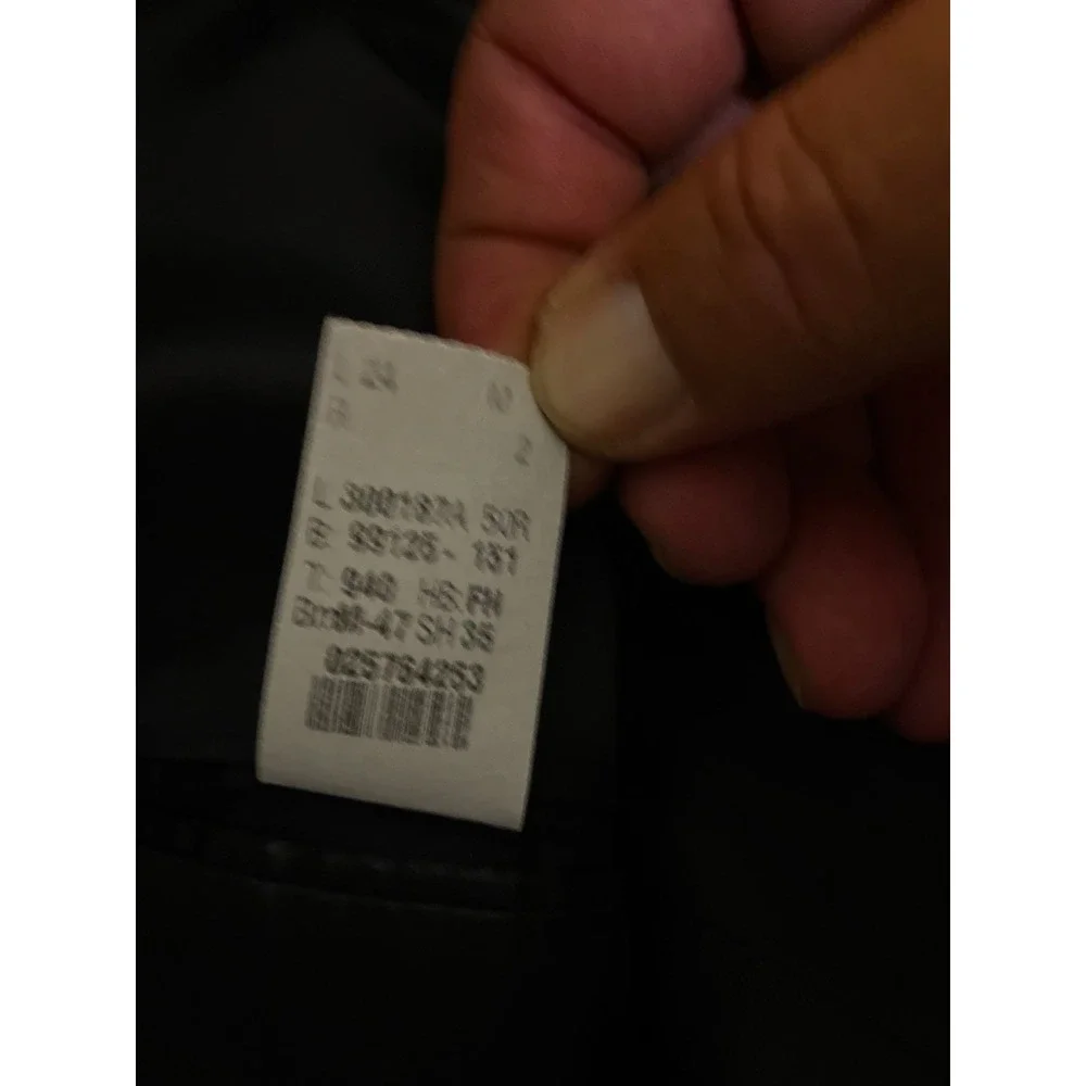 Ralph Lauren Men's 50R Charcoal Pinstripe Wool Sports Coat Blazer